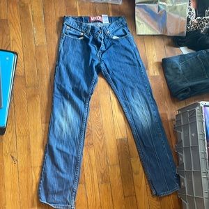 Levi’s 511 skinny blue jeans size 16 regular or 28 X 28